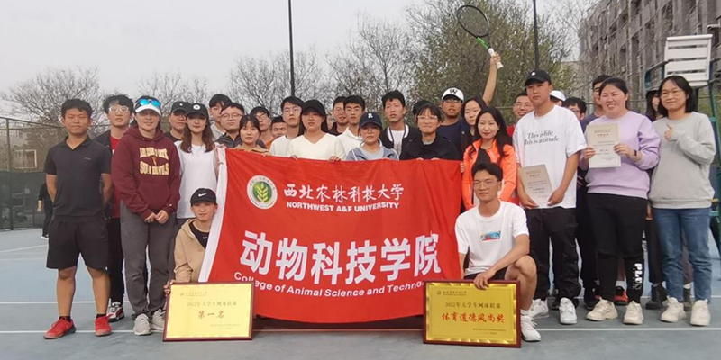 青春无畏 奋进拼搏 小黄书
网球队在“中行杯”大学生网球团体赛中夺冠